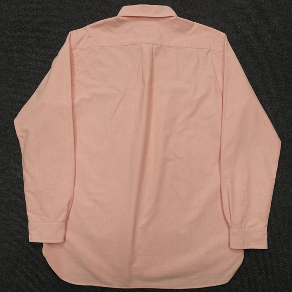 Polo Ralph Lauren Iconic Oxford Sport Button Down Shirt Cotton Men Size L Peach - Picture 3 of 11